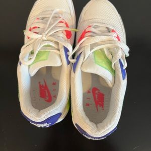 Nike airmax 90 LTR SE 2 white indigo burst volt 7.5